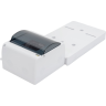 Панель для установки счетчика IEK ПУ1/2-6 1-фазн. С боксом для автоматов модульных серий (6 мод.) с прозрачной крышкой (149х420х30мм) - MPP10-1