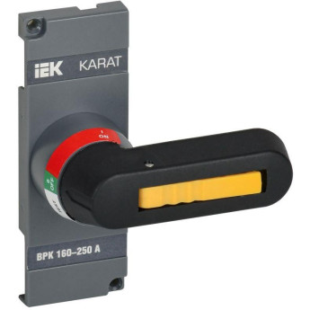 Рукоятка прямого управления IEK KARAT ВРК 160-250А KA-VR10D-RY-0160-0250